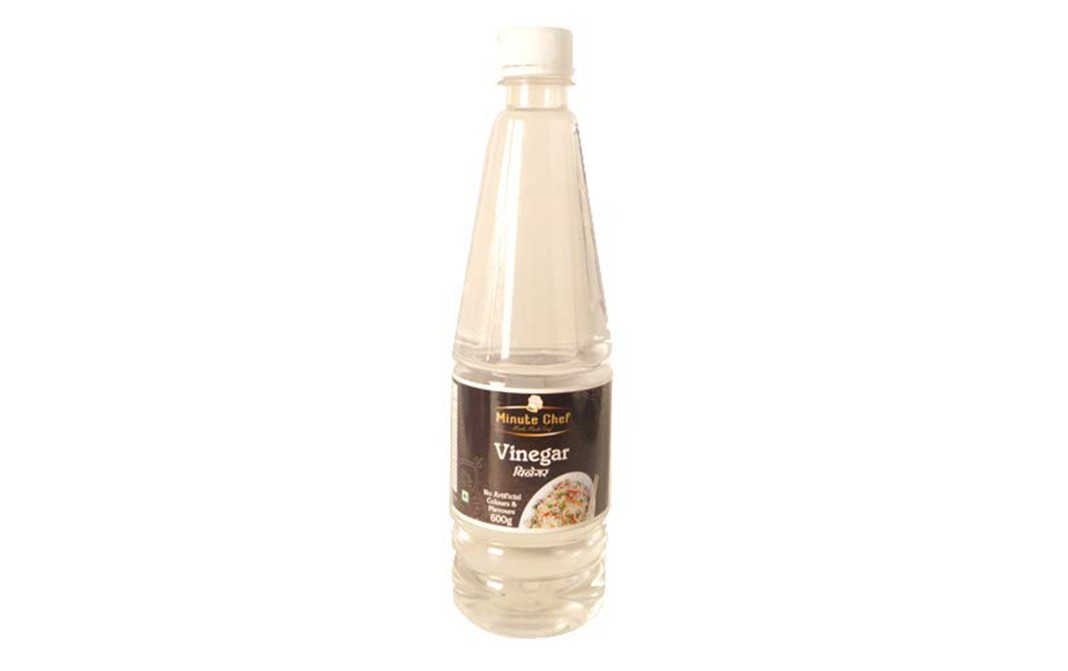 Minute Chef White Vinegar    Plastic Bottle  600 grams